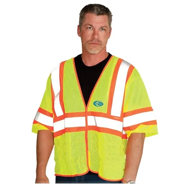 Value Two Tone Mesh Vest - Value Two Tone Mesh Vest - Image 0 of 2