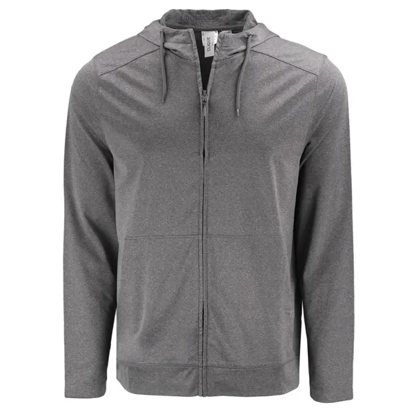 Clique Dash Recycled Mens Full Zip Hooded Sweatshirt