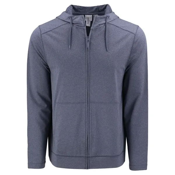 Clique Dash Recycled Mens Full Zip Hooded Sweatshirt