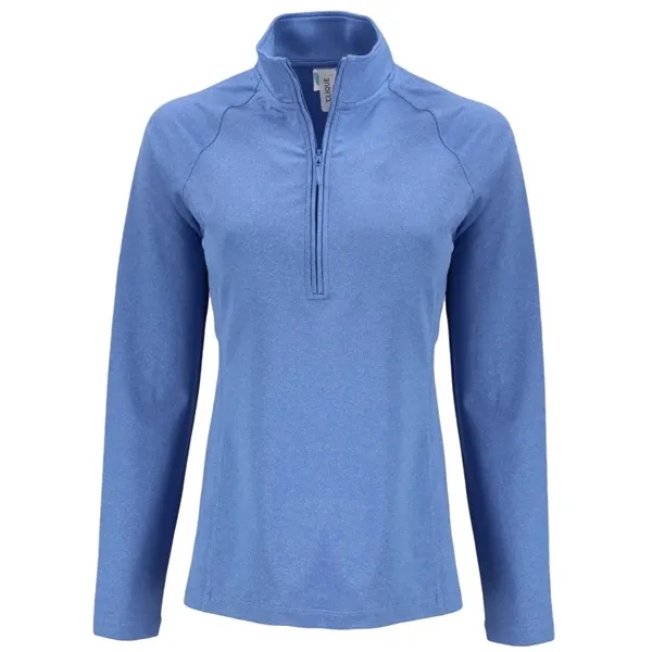 Clique Dash Recycled Womens Quarter Zip Sweatshirt