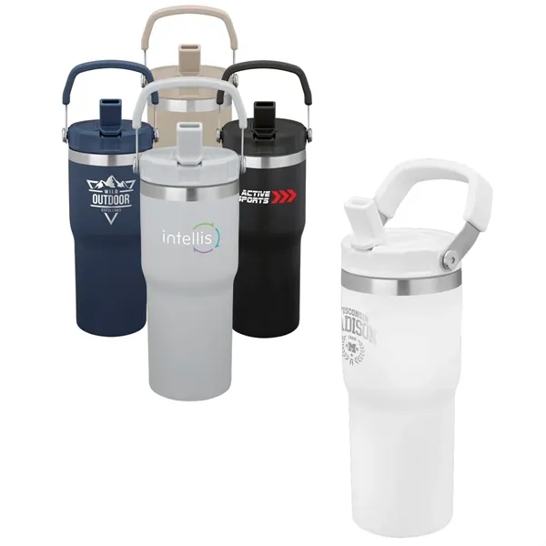 20oz Urban Peak® Pinnacle Flip Straw Tumbler