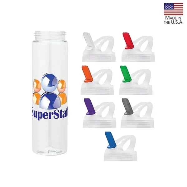 Laguna 32 oz. PET Bottle with Flip Spout
