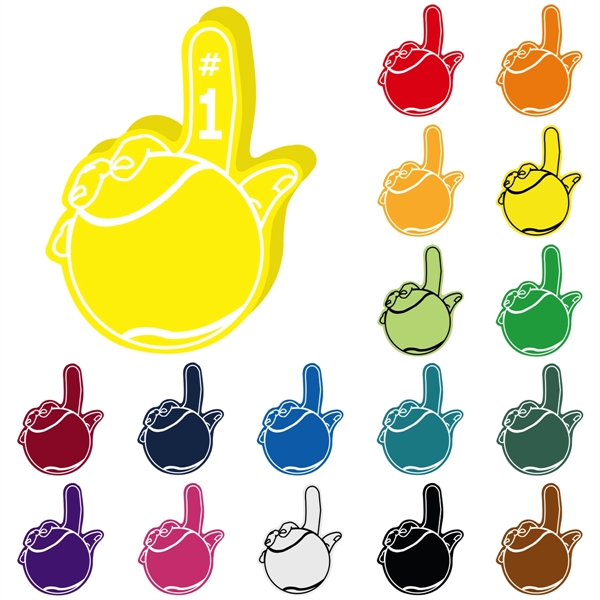 Large Tennis Ball Hand - Large Tennis Ball Hand - Image 0 of 1