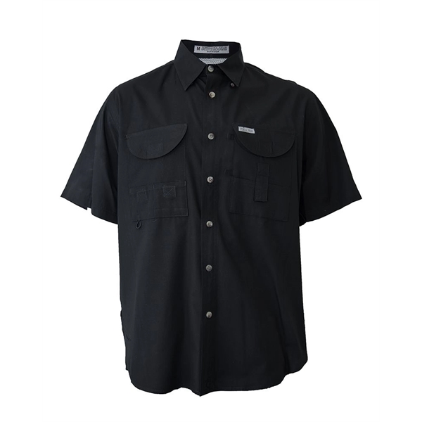 100% Polyester Short Sleeve Fishing Shirt - 100% Polyester Short Sleeve Fishing Shirt - Image 2 of 12