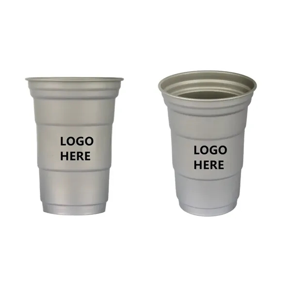 15oz Aluminum Camping Drinking Cup - 15oz Aluminum Camping Drinking Cup - Image 0 of 3