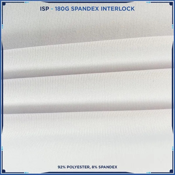 Unisex & Kids' Sublimation Short Sleeve Polo - Spandex - Unisex & Kids' Sublimation Short Sleeve Polo - Spandex - Image 2 of 2