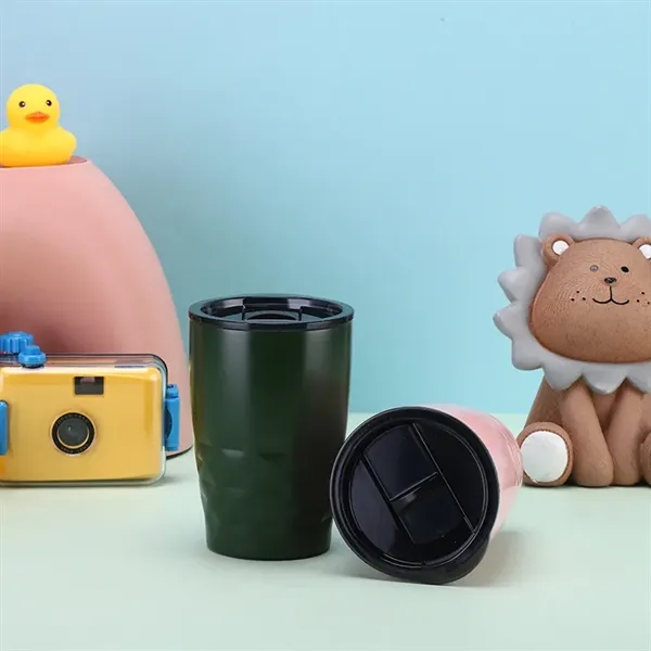 11/12 oz. Diamond Cut Insulated Travel Mug Tumbler - 11/12 oz. Diamond Cut Insulated Travel Mug Tumbler - Image 3 of 4