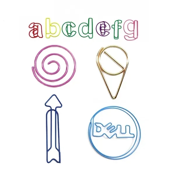 Custom Shaped Metal Paper Clip - Custom Shaped Metal Paper Clip - Image 2 of 3