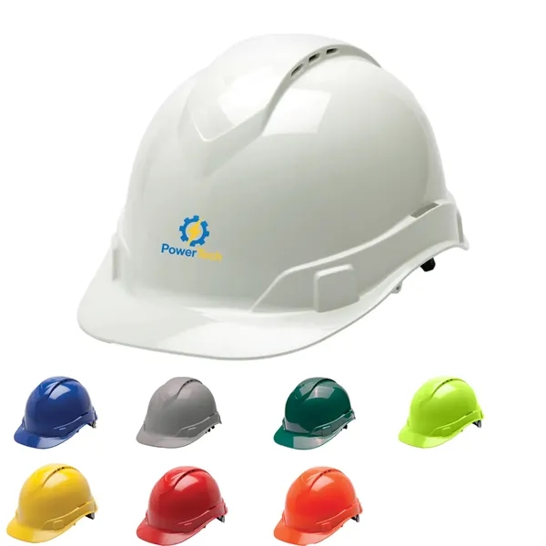 Pyramex Ridgeline® Vented Hard Hat with 4-Point Ratchet - Pyramex Ridgeline® Vented Hard Hat with 4-Point Ratchet - Image 1 of 13