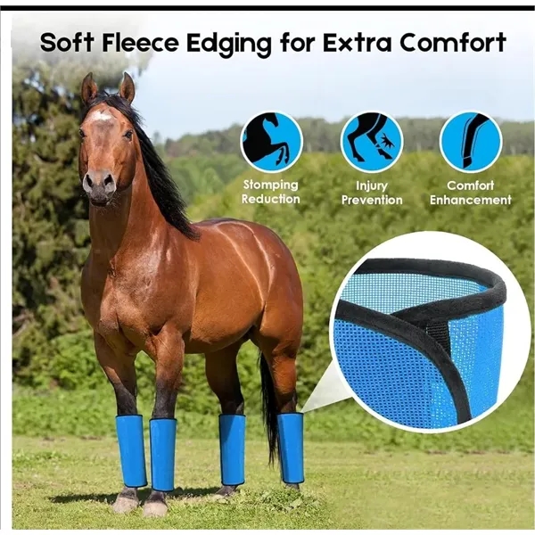 Horse Legs Breathable Mosquito-Repellent Cover - Horse Legs Breathable Mosquito-Repellent Cover - Image 2 of 7
