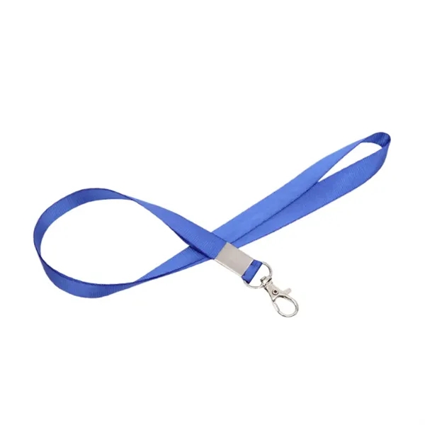 Polyester Employee'S Card Metal Hook Lanyard - Polyester Employee'S Card Metal Hook Lanyard - Image 1 of 1