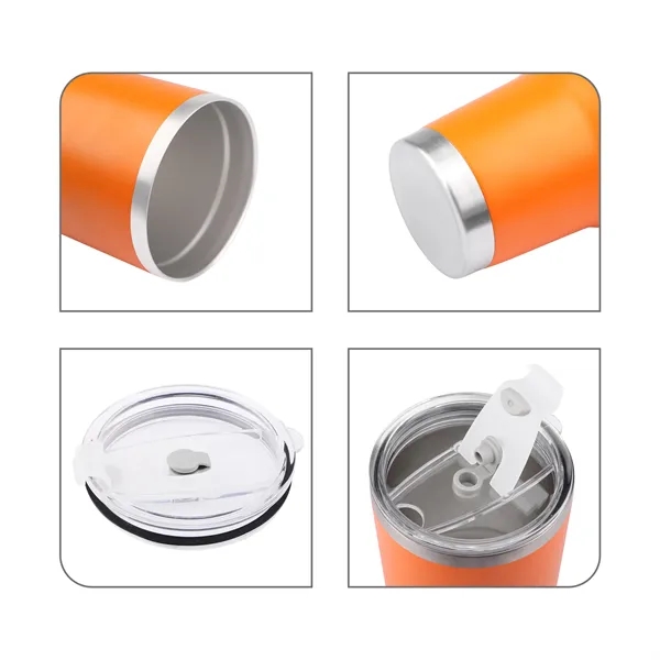 30Oz Stainless Steel Insulated Vacuum Travel Tumbler W/ Lid - 30Oz Stainless Steel Insulated Vacuum Travel Tumbler W/ Lid - Image 2 of 2