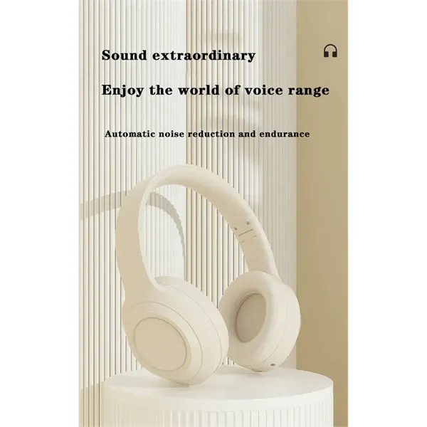 Wireless Over Ear Bluetooth Bluetooth headphones microphone - Wireless Over Ear Bluetooth Bluetooth headphones microphone - Image 3 of 5