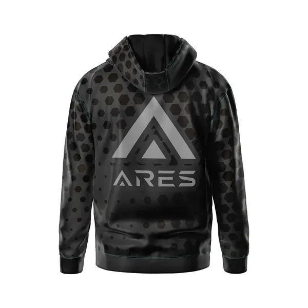 Unisex Sublimation Premium Performance 8.3 Oz Kangaroo - Unisex Sublimation Premium Performance 8.3 Oz Kangaroo - Image 2 of 2