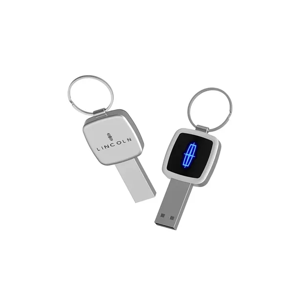Keyring-shaped UDP USB Drive - Keyring-shaped UDP USB Drive - Image 1 of 1