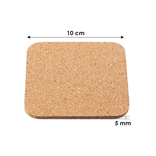 Customizable Cork Coaster for Beverages - Customizable Cork Coaster for Beverages - Image 1 of 6