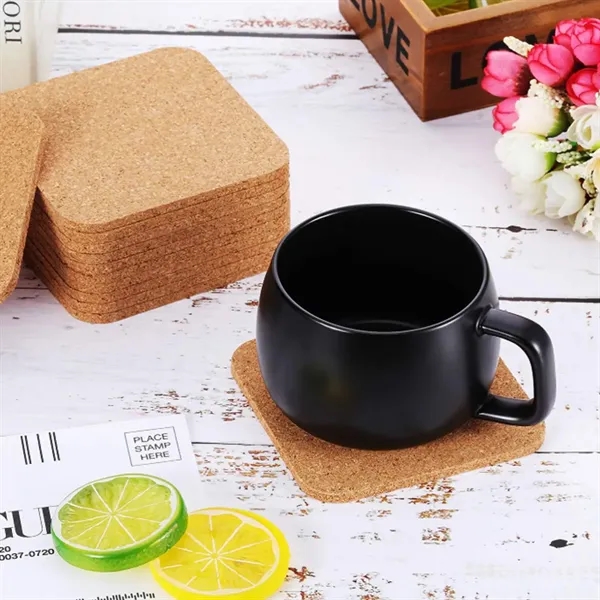 Customizable Cork Coaster for Beverages - Customizable Cork Coaster for Beverages - Image 5 of 6