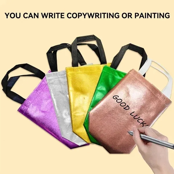 Reusable Glossy Gift Bags - Reusable Glossy Gift Bags - Image 2 of 3