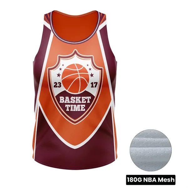 Women's Sublimation Basketball Jersey - 180G NBA Fabric - Women's Sublimation Basketball Jersey - 180G NBA Fabric - Image 0 of 7