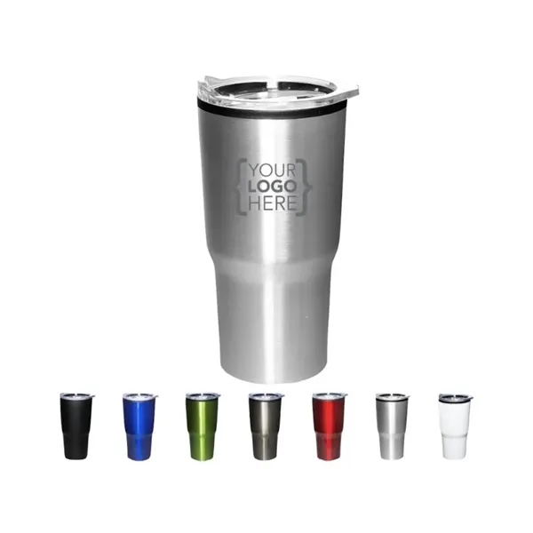 Cozy Corporate Gift Set with Tumbler & Blanket - Cozy Corporate Gift Set with Tumbler & Blanket - Image 5 of 5