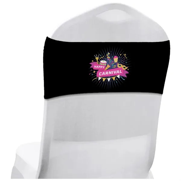Sublimated Full Stretch Chair Band - Sublimated Full Stretch Chair Band - Image 2 of 3