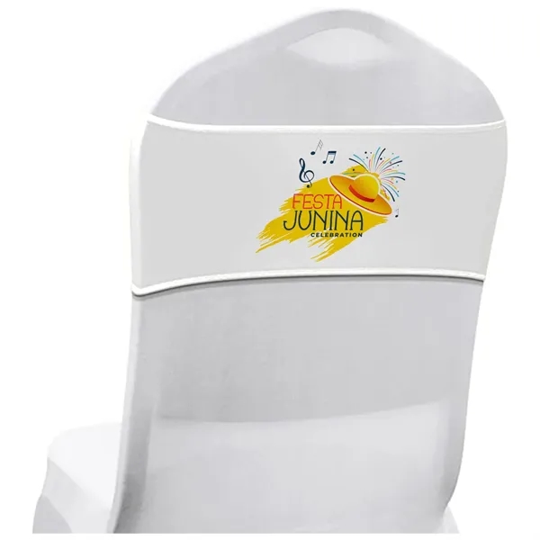 Sublimated Full Stretch Chair Band - Sublimated Full Stretch Chair Band - Image 3 of 3