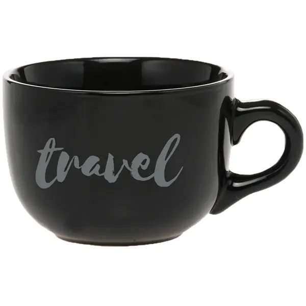 18 oz. Ceramic Cappuccino Custom Mug - 18 oz. Ceramic Cappuccino Custom Mug - Image 0 of 13