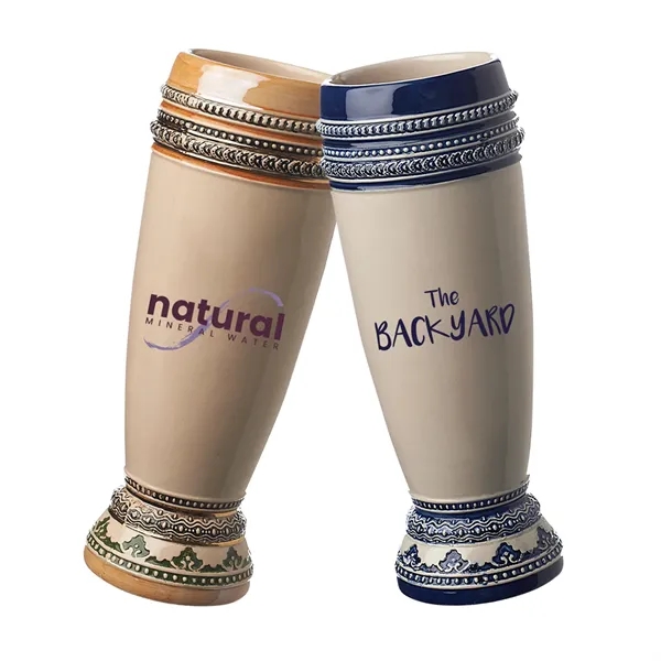 15 oz. Bremen Ceramic Pilsner Glass - 15 oz. Bremen Ceramic Pilsner Glass - Image 1 of 4