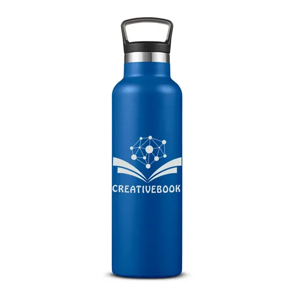Columbia 21 oz Double-Wall Vacuum Bottle With Loop Top - Columbia 21 oz Double-Wall Vacuum Bottle With Loop Top - Image 0 of 9