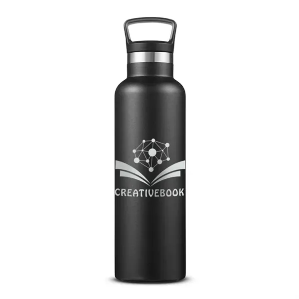 Columbia 21 oz Double-Wall Vacuum Bottle With Loop Top - Columbia 21 oz Double-Wall Vacuum Bottle With Loop Top - Image 2 of 9
