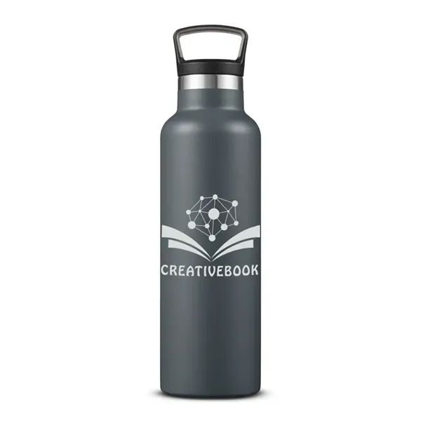 Columbia 21 oz Double-Wall Vacuum Bottle With Loop Top - Columbia 21 oz Double-Wall Vacuum Bottle With Loop Top - Image 6 of 9