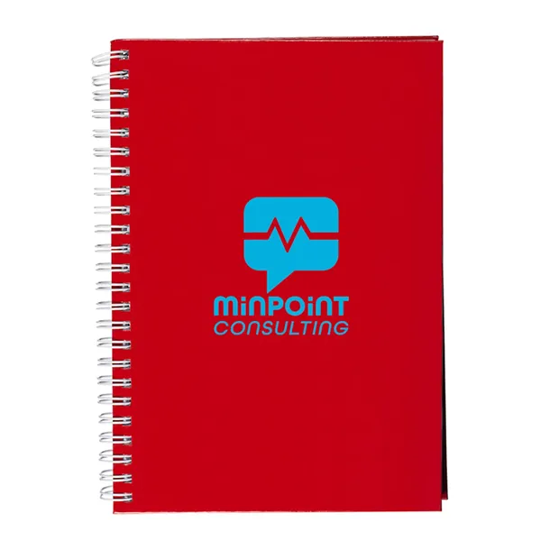 Hardcover Spiral Notebook 5.75" x 8.25" - Hardcover Spiral Notebook 5.75" x 8.25" - Image 0 of 15