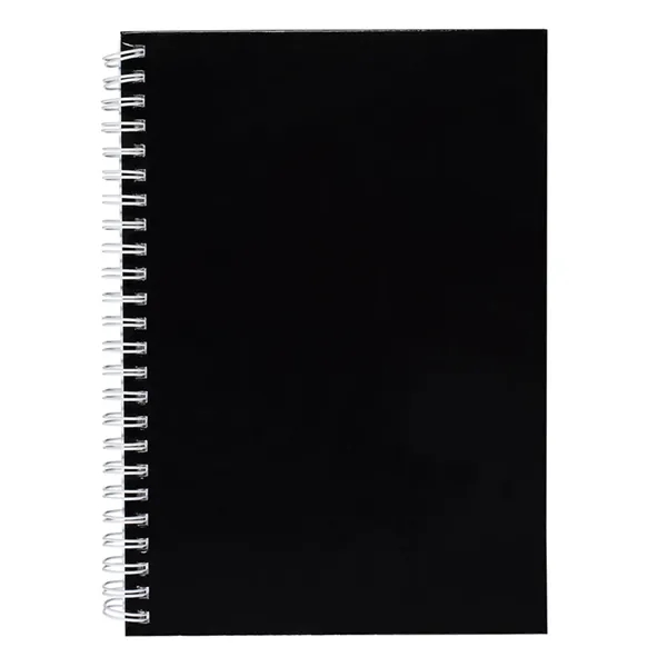 Hardcover Spiral Notebook 5.75" x 8.25" - Hardcover Spiral Notebook 5.75" x 8.25" - Image 4 of 15