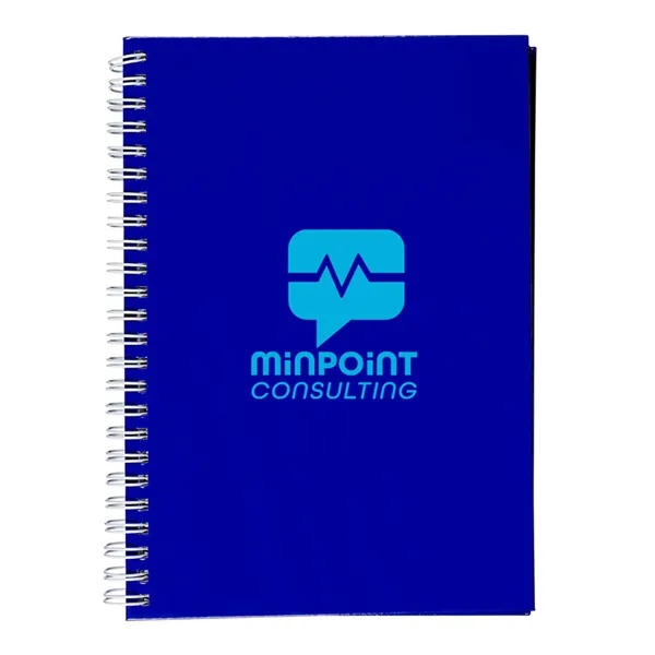 Hardcover Spiral Notebook 5.75" x 8.25" - Hardcover Spiral Notebook 5.75" x 8.25" - Image 5 of 15
