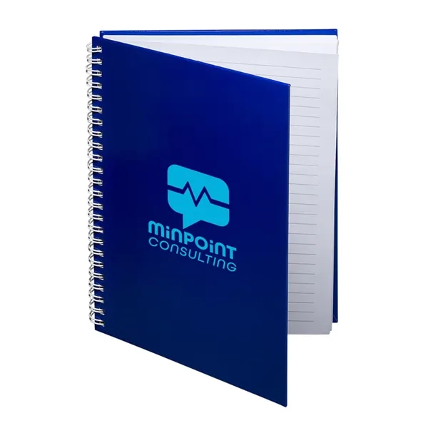 Hardcover Spiral Notebook 5.75" x 8.25" - Hardcover Spiral Notebook 5.75" x 8.25" - Image 6 of 15