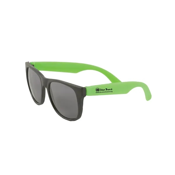 Two-Tone Matte Sunglasses - Two-Tone Matte Sunglasses - Image 5 of 15