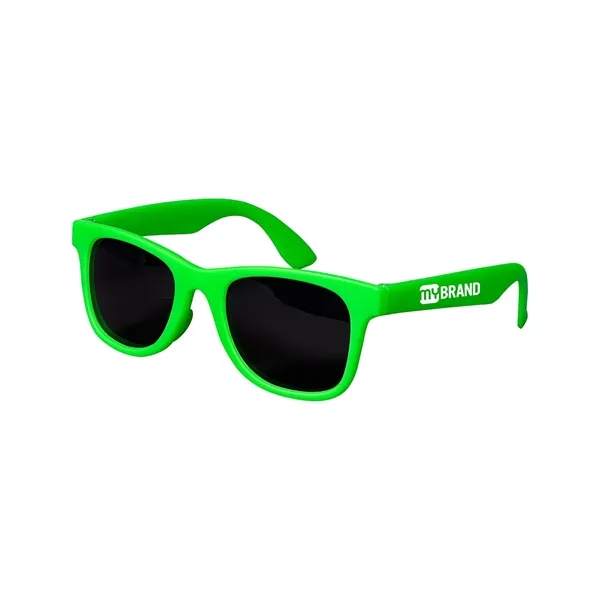 Youth Single-Tone Matte Sunglasses - Youth Single-Tone Matte Sunglasses - Image 0 of 9