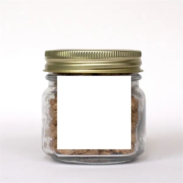 Pint Jar w/ Square Magnet Pet Fill