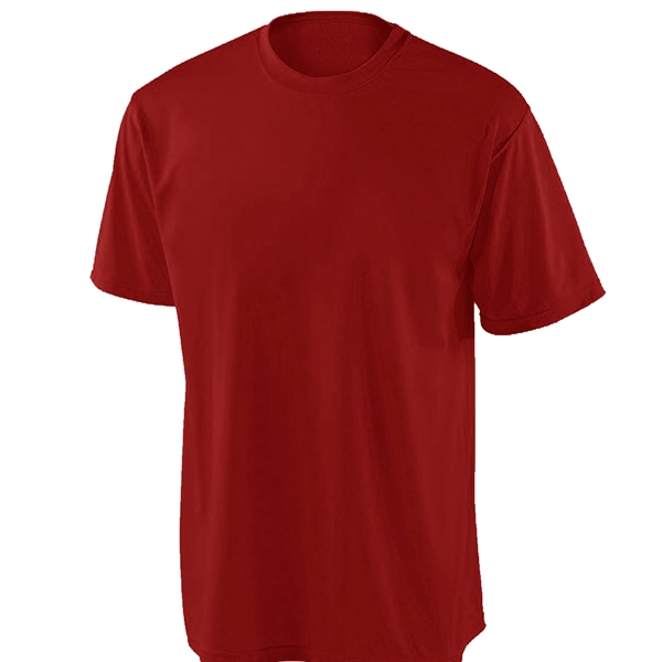 100% Poly Moisture Wicking Short Sleeve Tee - 100% Poly Moisture Wicking Short Sleeve Tee - Image 3 of 9