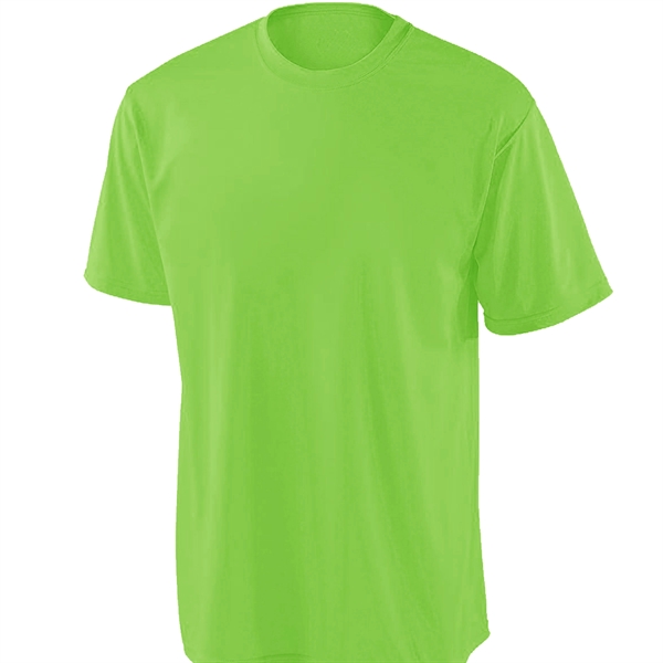 100% Poly Moisture Wicking Short Sleeve Tee - 100% Poly Moisture Wicking Short Sleeve Tee - Image 4 of 9