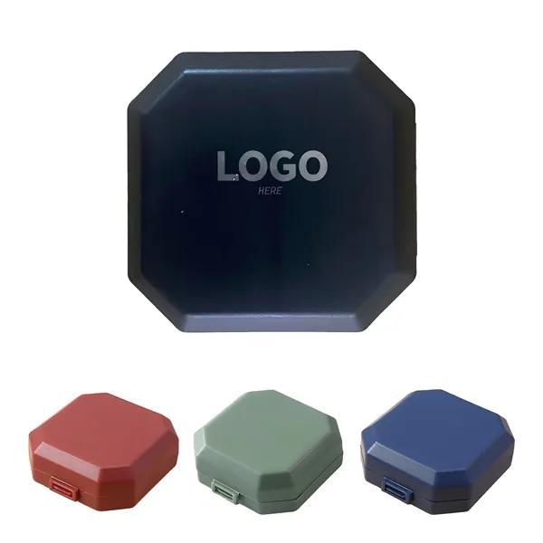 Small 6 Grid Compartments Pill Holder Box - Small 6 Grid Compartments Pill Holder Box - Image 0 of 8