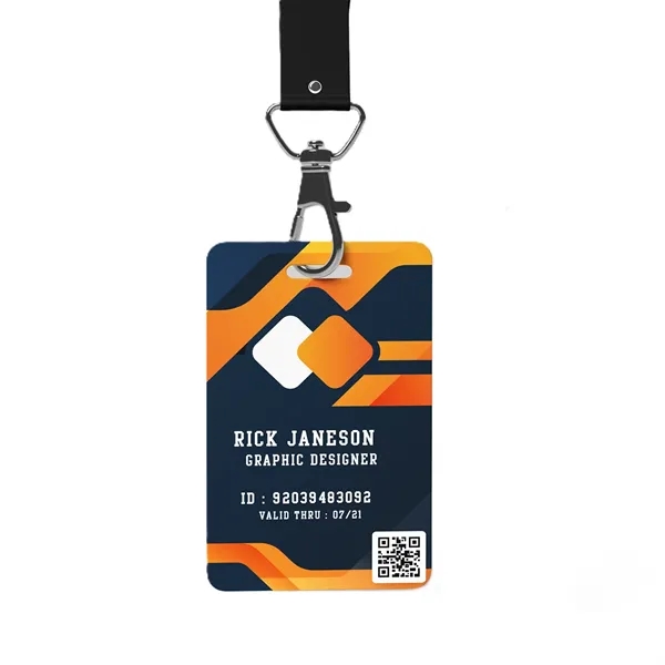 Full Color 4.25"H x 2.75"W PVC Card - Full Color 4.25"H x 2.75"W PVC Card - Image 0 of 2
