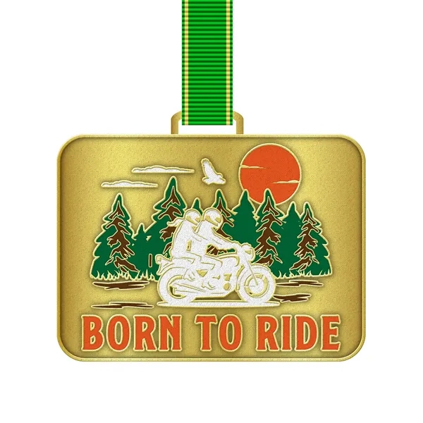 Zinc Alloy Medal with Antique Finish - Die Struck & - Zinc Alloy Medal with Antique Finish - Die Struck & - Image 0 of 6