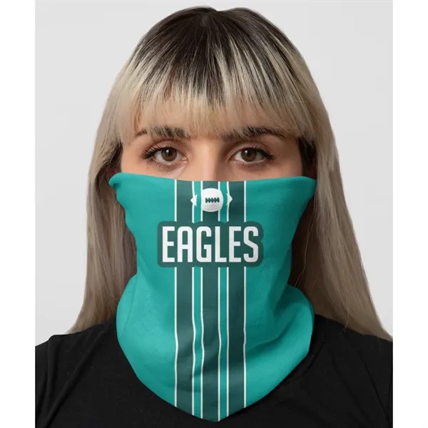Adult Sublimation Semi-Double Layer Gaiter - 9.8" x 19" - Adult Sublimation Semi-Double Layer Gaiter - 9.8" x 19" - Image 3 of 5