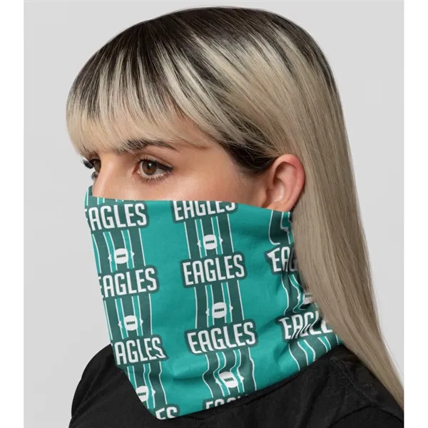 Adult Sublimation Semi-Double Layer Gaiter - 9.8" x 19" - Adult Sublimation Semi-Double Layer Gaiter - 9.8" x 19" - Image 4 of 5