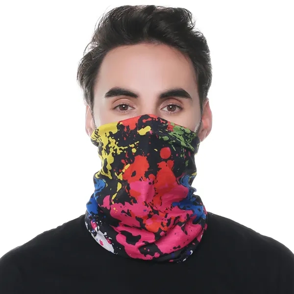 Adult Sublimation Semi-Double Layer Gaiter - 9.8" x 19" - Adult Sublimation Semi-Double Layer Gaiter - 9.8" x 19" - Image 5 of 5