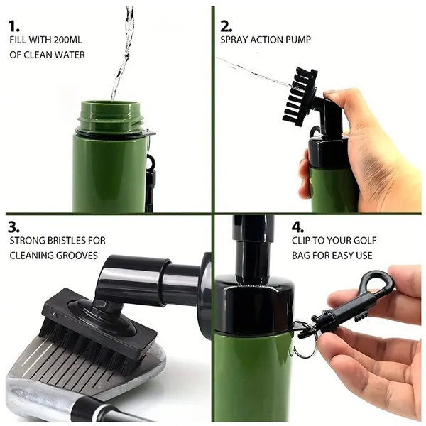 Golf Club Cleaning Brush - Golf Club Cleaning Brush - Image 1 of 7