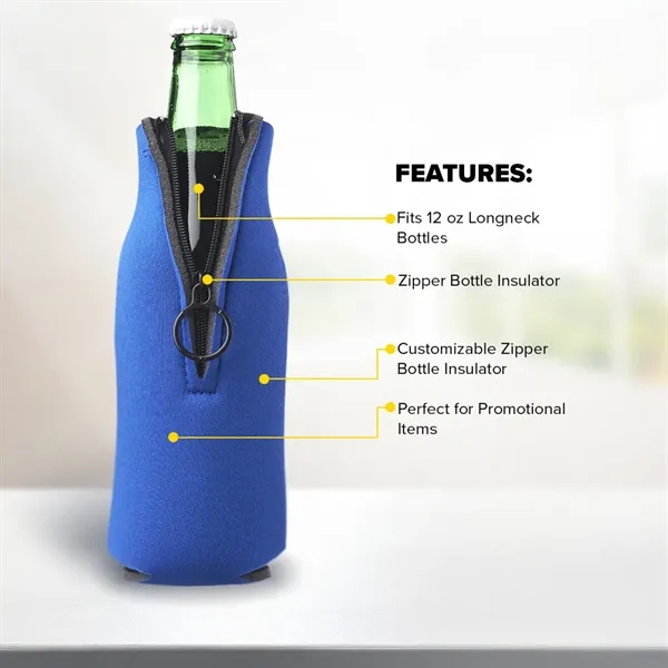 Zipper Beer Bottle Insulator - Zipper Beer Bottle Insulator - Image 23 of 28