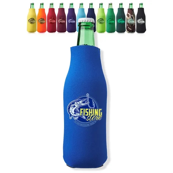 Zipper Beer Bottle Insulator - Zipper Beer Bottle Insulator - Image 0 of 28