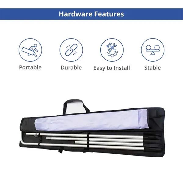 L Flags - Double Sided Package (32.5" x 167") - L Flags - Double Sided Package (32.5" x 167") - Image 3 of 7